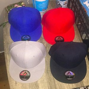 4 brand new Access Premium Headwear fitted hats🧢🧢🧢🧢